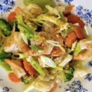 21. Stir fried Garlic &amp; Black Pepper