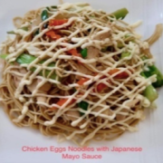 32. Japanese Teriyaki Mayo Noodles 